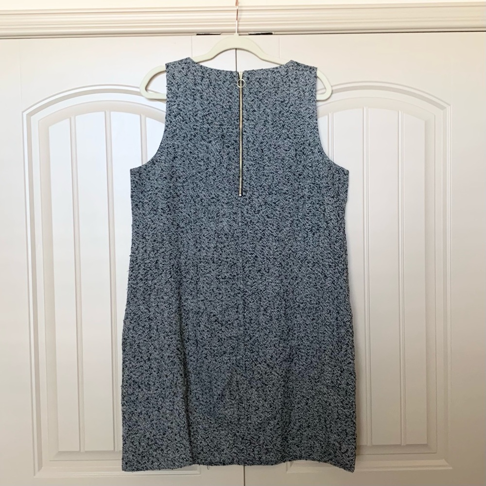 J.Crew Herringbone Tweed Shift Dress - Picture 5 of 11